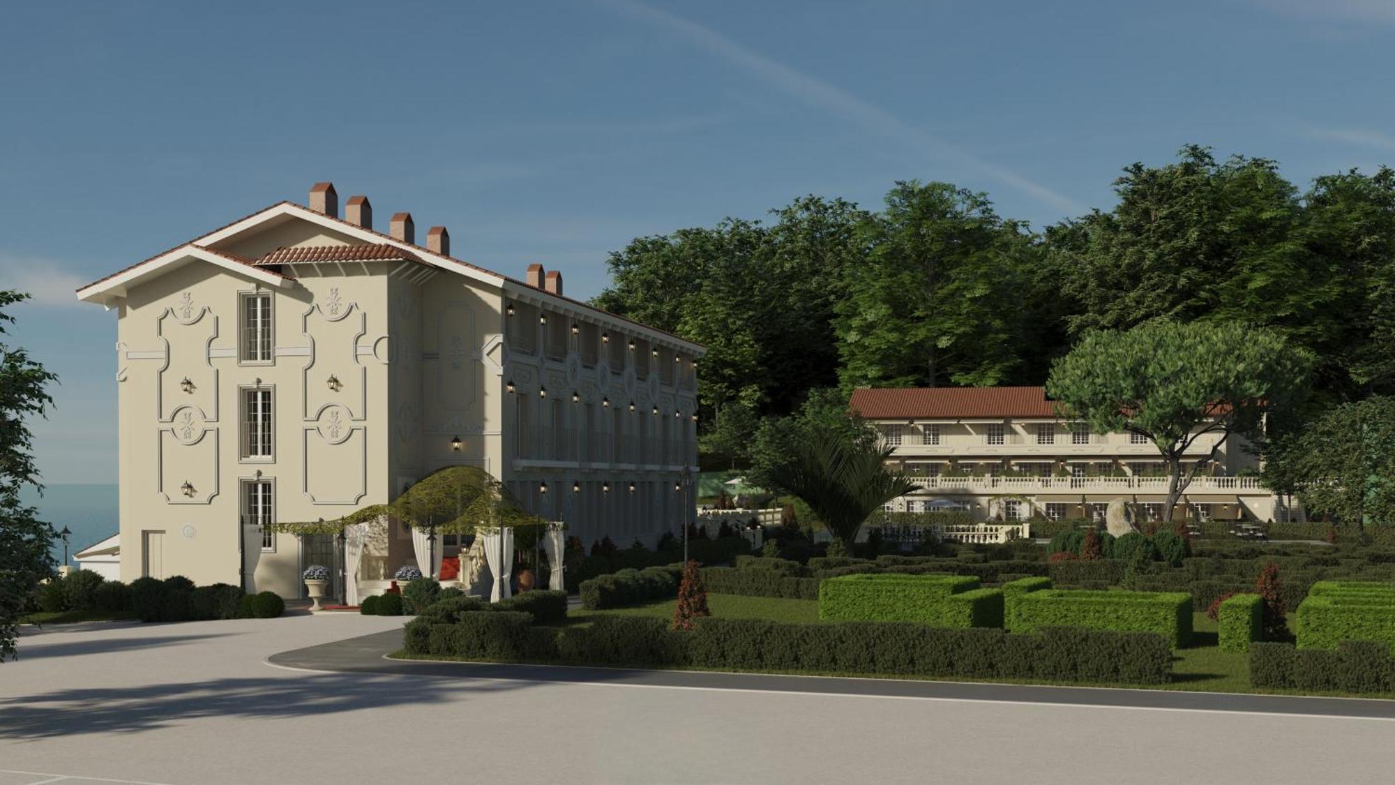 Hotel Luze Boutique Сан-Себастьян Экстерьер фото